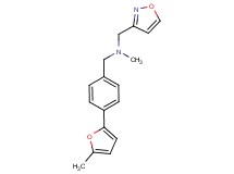 (isoxazol-3-ylmethyl)methyl[4-(5-methyl-2-furyl)benzyl]amine