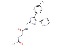 N~2~-(aminocarbonyl)-N~1~-{[4-(4-methylphenyl)-5-pyridin-2-yl-1H-imidazol-2-yl]methyl}glycinamide