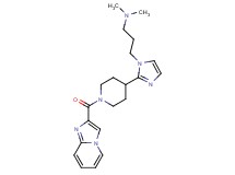 (3-{2-[1-(imidazo[1,2-a]pyridin-2-ylcarbonyl)piperidin-4-yl]-1H-imidazol-1-yl}propyl)dimethylamine
