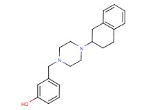 3-{[4-(1,2,3,4-tetrahydro-2-naphthalenyl)-1-piperazinyl]methyl}phenol