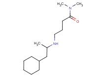 4-[(2-cyclohexyl-1-methylethyl)amino]-N,N-dimethylbutanamide