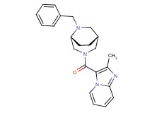 3-{[(1R*,5R*)-6-benzyl-3,6-diazabicyclo[3.2.2]non-3-yl]carbonyl}-2-methylimidazo[1,2-a]pyridine