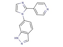 6-(2-pyridin-4-yl-1H-imidazol-1-yl)-1H-indazole