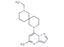 2-ethyl-8-(5-methylpyrazolo[1,5-a]pyrimidin-7-yl)-2,8-diazaspiro[5.5]undecane