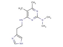N~4~-[2-(1H-imidazol-4-yl)ethyl]-N~2~,N~2~,5,6-tetramethylpyrimidine-2,4-diamine