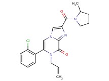 7-allyl-6-(2-chlorophenyl)-2-[(2-methylpyrrolidin-1-yl)carbonyl]imidazo[1,2-a]pyrazin-8(7H)-one