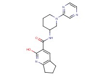 2-hydroxy-N-[1-(2-pyrazinyl)-3-piperidinyl]-6,7-dihydro-5H-cyclopenta[b]pyridine-3-carboxamide