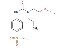 4-({[(2-methoxyethyl)(propyl)amino]carbonyl}amino)benzenesulfonamide