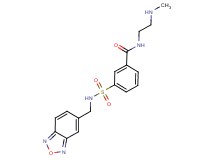 3-{[(2,1,3-benzoxadiazol-5-ylmethyl)amino]sulfonyl}-N-[2-(methylamino)ethyl]benzamide