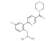 4-{[6-(5-chloro-2-isopropoxyphenyl)pyridin-3-yl]carbonyl}morpholine