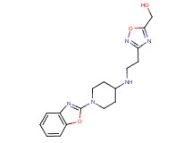[3-(2-{[1-(1,3-benzoxazol-2-yl)piperidin-4-yl]amino}ethyl)-1,2,4-oxadiazol-5-yl]methanol