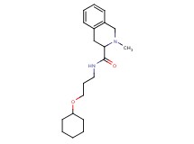N-[3-(cyclohexyloxy)propyl]-2-methyl-1,2,3,4-tetrahydro-3-isoquinolinecarboxamide