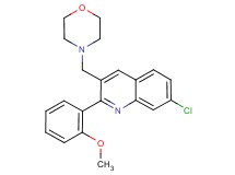 7-chloro-2-(2-methoxyphenyl)-3-(4-morpholinylmethyl)quinoline