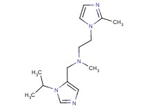 N-[(1-isopropyl-1H-imidazol-5-yl)methyl]-N-methyl-2-(2-methyl-1H-imidazol-1-yl)ethanamine