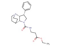 ethyl 3-({[(3R*,3aR*,7aR*)-3-phenylhexahydro-4,7-ethanopyrrolo[3,2-b]pyridin-1(2H)-yl]carbonyl}amino)propanoate