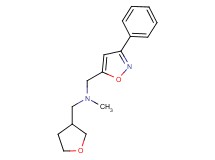 N-methyl-1-(3-phenyl-5-isoxazolyl)-N-(tetrahydro-3-furanylmethyl)methanamine