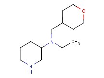 N-ethyl-N-(tetrahydro-2H-pyran-4-ylmethyl)-3-piperidinamine dihydrochloride