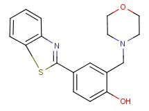 4-(1,3-benzothiazol-2-yl)-2-(4-morpholinylmethyl)phenol