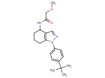 N-[1-(4-tert-butylphenyl)-4,5,6,7-tetrahydro-1H-indazol-4-yl]-2-methoxyacetamide