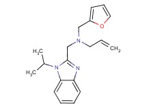 N-(2-furylmethyl)-N-[(1-isopropyl-1H-benzimidazol-2-yl)methyl]prop-2-en-1-amine