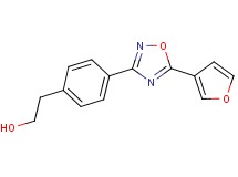 2-{4-[5-(3-furyl)-1,2,4-oxadiazol-3-yl]phenyl}ethanol