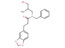 3-(1,3-benzodioxol-5-yl)-N-benzyl-N-(3-hydroxy-2-methylpropyl)propanamide