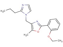 2-(2-ethoxyphenyl)-5-methyl-4-[(2-propyl-1H-imidazol-1-yl)methyl]-1,3-oxazole