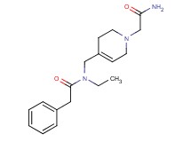 2-[4-{[ethyl(phenylacetyl)amino]methyl}-3,6-dihydropyridin-1(2H)-yl]acetamide