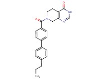 7-[(4'-propylbiphenyl-4-yl)carbonyl]-5,6,7,8-tetrahydropyrido[3,4-d]pyrimidin-4(3H)-one