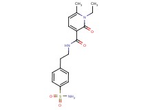 N-{2-[4-(aminosulfonyl)phenyl]ethyl}-1-ethyl-6-methyl-2-oxo-1,2-dihydropyridine-3-carboxamide