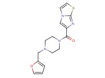 6-{[4-(2-furylmethyl)-1-piperazinyl]carbonyl}imidazo[2,1-b][1,3]thiazole