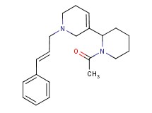 5-(1-acetylpiperidin-2-yl)-1-[(2E)-3-phenylprop-2-en-1-yl]-1,2,3,6-tetrahydropyridine
