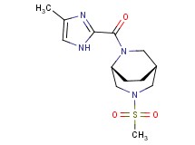 (1R*,5R*)-6-[(4-methyl-1H-imidazol-2-yl)carbonyl]-3-(methylsulfonyl)-3,6-diazabicyclo[3.2.2]nonane