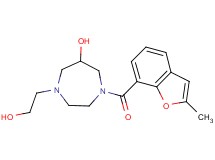 1-(2-hydroxyethyl)-4-[(2-methyl-1-benzofuran-7-yl)carbonyl]-1,4-diazepan-6-ol