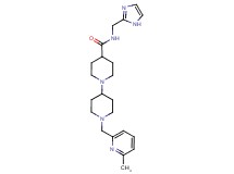 N-(1H-imidazol-2-ylmethyl)-1'-[(6-methylpyridin-2-yl)methyl]-1,4'-bipiperidine-4-carboxamide