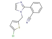2-{1-[(5-chloro-2-thienyl)methyl]-1H-imidazol-2-yl}benzonitrile