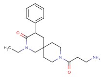 9-beta-alanyl-2-ethyl-4-phenyl-2,9-diazaspiro[5.5]undecan-3-one hydrochloride