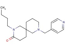 2-butyl-8-(4-pyridinylmethyl)-2,8-diazaspiro[5.5]undecan-3-one