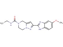N-ethyl-2-(5-methoxy-1H-benzimidazol-2-yl)-6,7-dihydropyrazolo[1,5-a]pyrazine-5(4H)-carboxamide