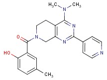 2-{[4-(dimethylamino)-2-pyridin-4-yl-5,8-dihydropyrido[3,4-d]pyrimidin-7(6H)-yl]carbonyl}-4-methylphenol