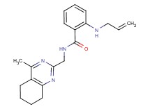 2-(allylamino)-N-[(4-methyl-5,6,7,8-tetrahydroquinazolin-2-yl)methyl]benzamide