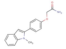2-[4-(1-methyl-1H-indol-2-yl)phenoxy]acetamide