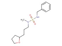 N'-benzyl-N-methyl-N-[3-(tetrahydrofuran-2-yl)propyl]sulfamide