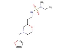 N-ethyl-N'-{2-[4-(2-furylmethyl)morpholin-2-yl]ethyl}-N-methylsulfamide
