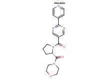 4-{1-[(2-pyridin-4-ylpyrimidin-5-yl)carbonyl]-L-prolyl}morpholine