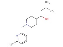3-methyl-1-{1-[(6-methyl-2-pyridinyl)methyl]-4-piperidinyl}-1-butanol