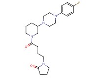 1-(4-{3-[4-(4-fluorophenyl)-1-piperazinyl]-1-piperidinyl}-4-oxobutyl)-2-pyrrolidinone