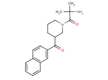 [1-(2-methylalanyl)piperidin-3-yl](2-naphthyl)methanone