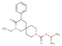isopropyl 2-ethyl-3-oxo-4-phenyl-2,9-diazaspiro[5.5]undecane-9-carboxylate