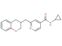 N-cyclopropyl-2-(3,4-dihydro-2H-chromen-3-ylmethyl)isonicotinamide